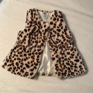 Little Me Leopard Vest